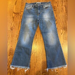 Disclosed cropper flair high rise jeans, Women’s 29